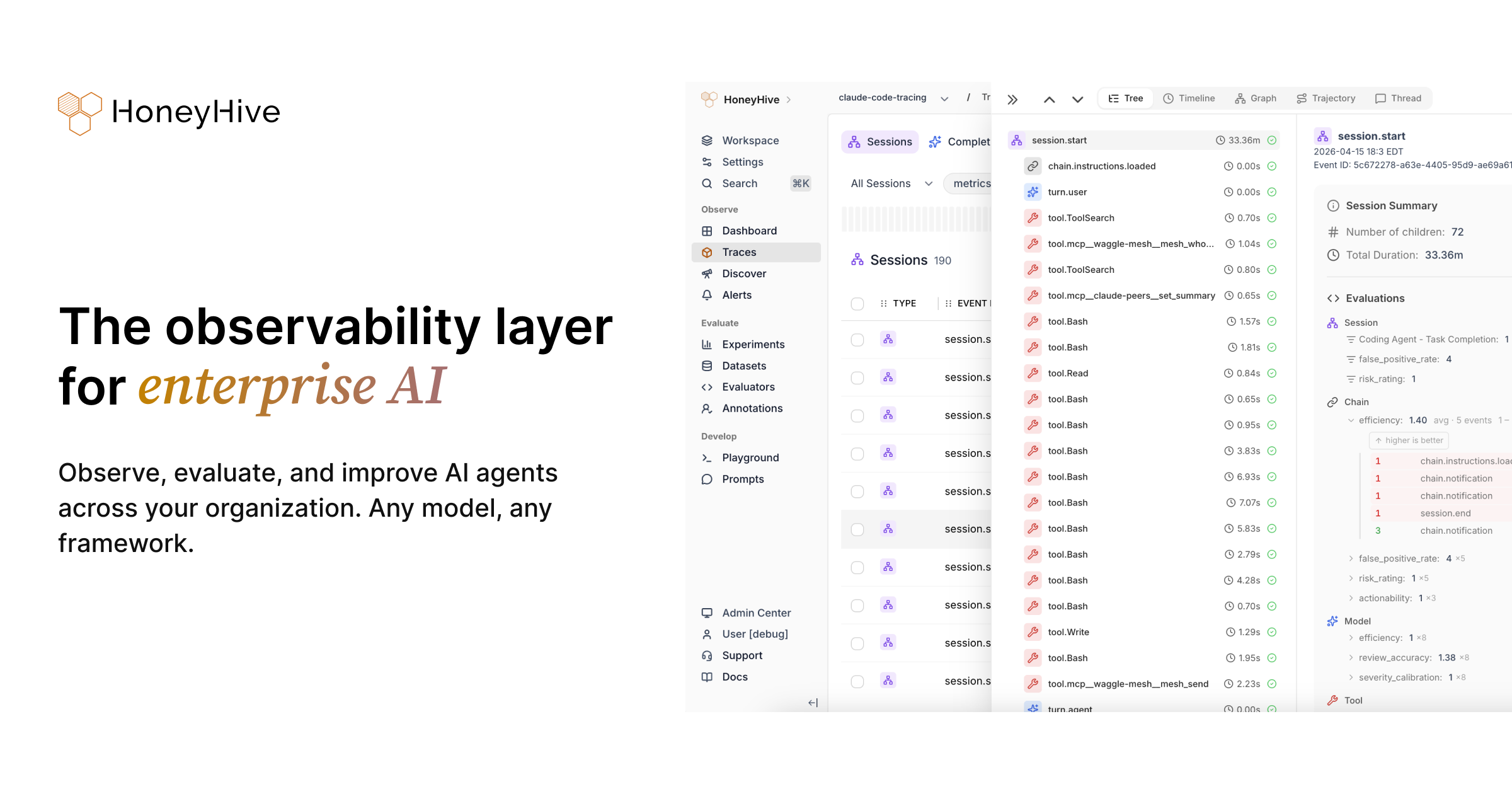 HoneyHive: the observability layer for enterprise agents