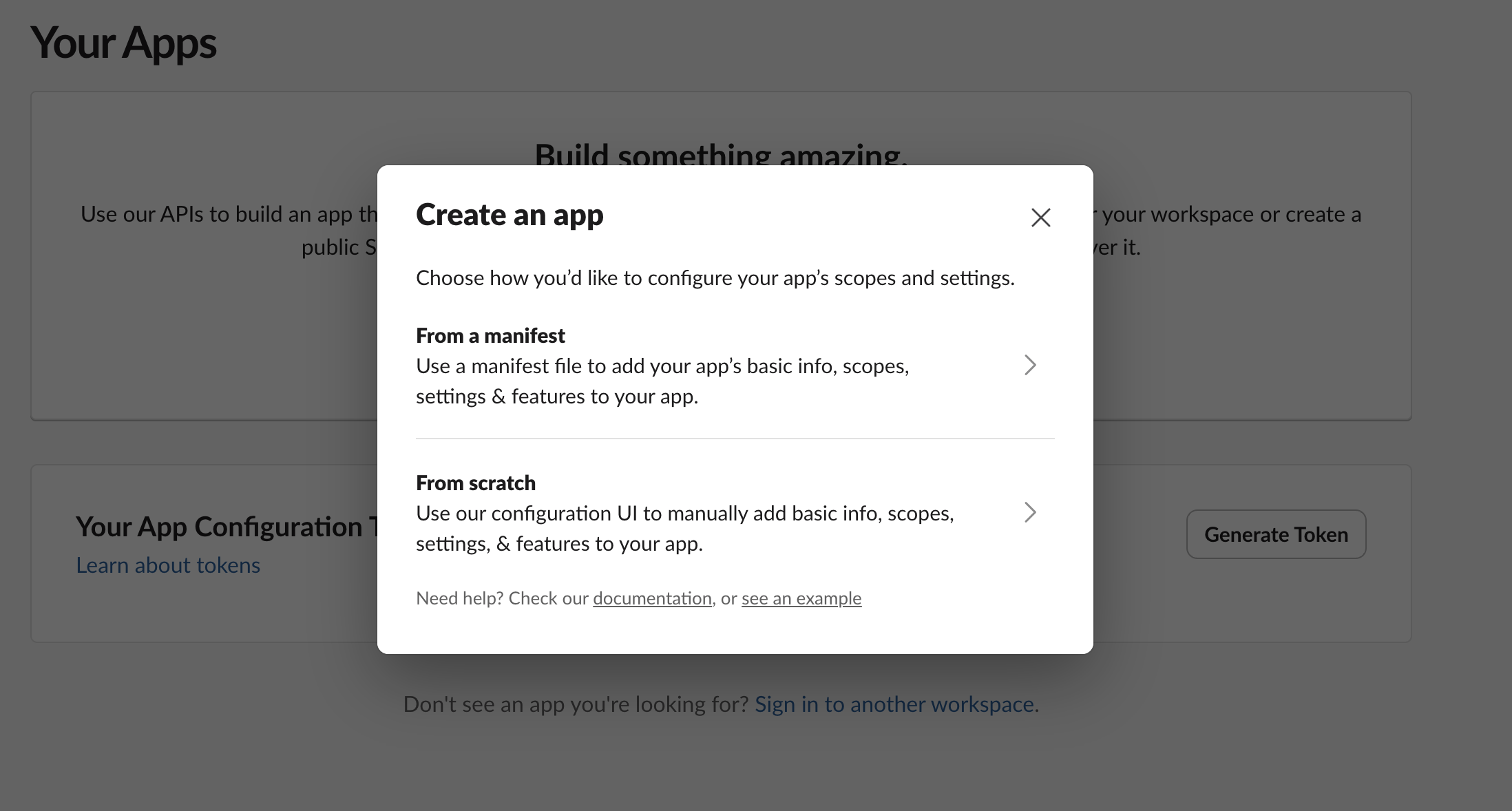 Choose Scratch App Pn