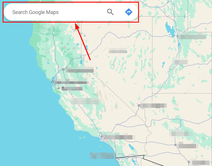 Google Maps search