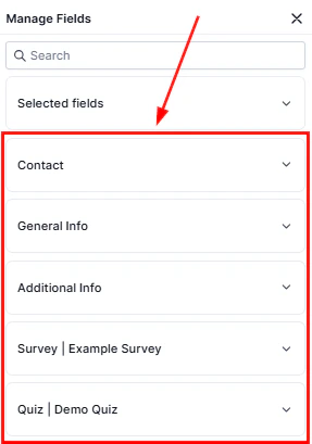 Restricted data visibility toggle in user settings