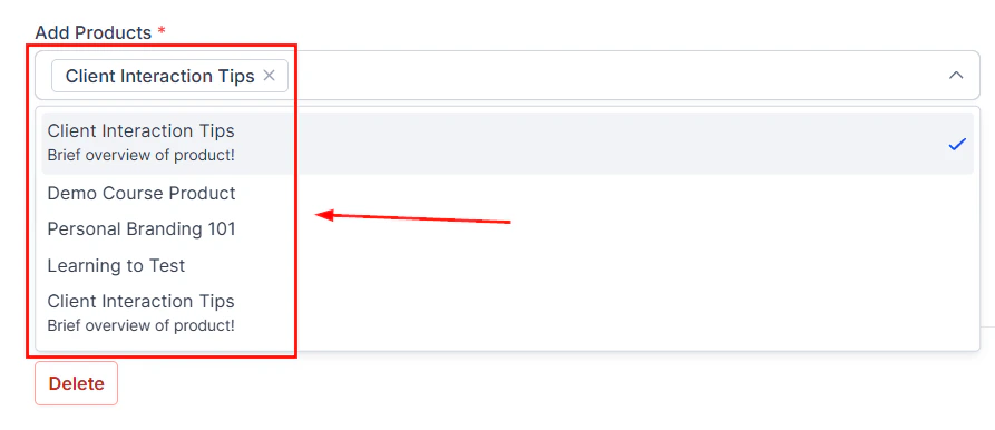 Trial period setting