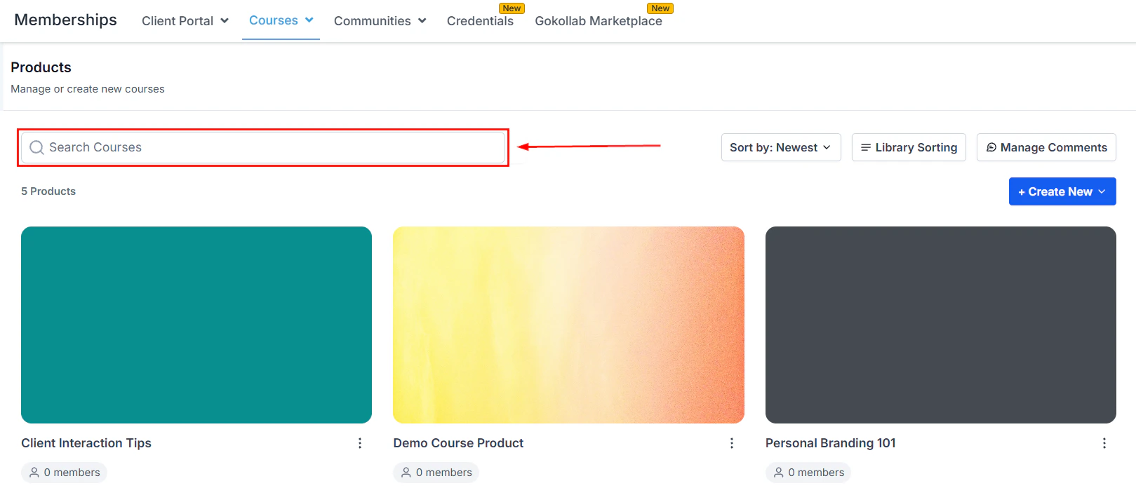 Membership product details