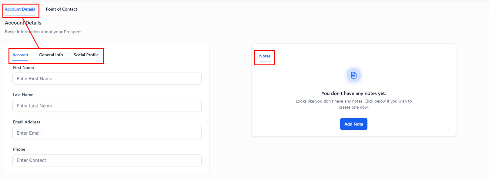 Account Details