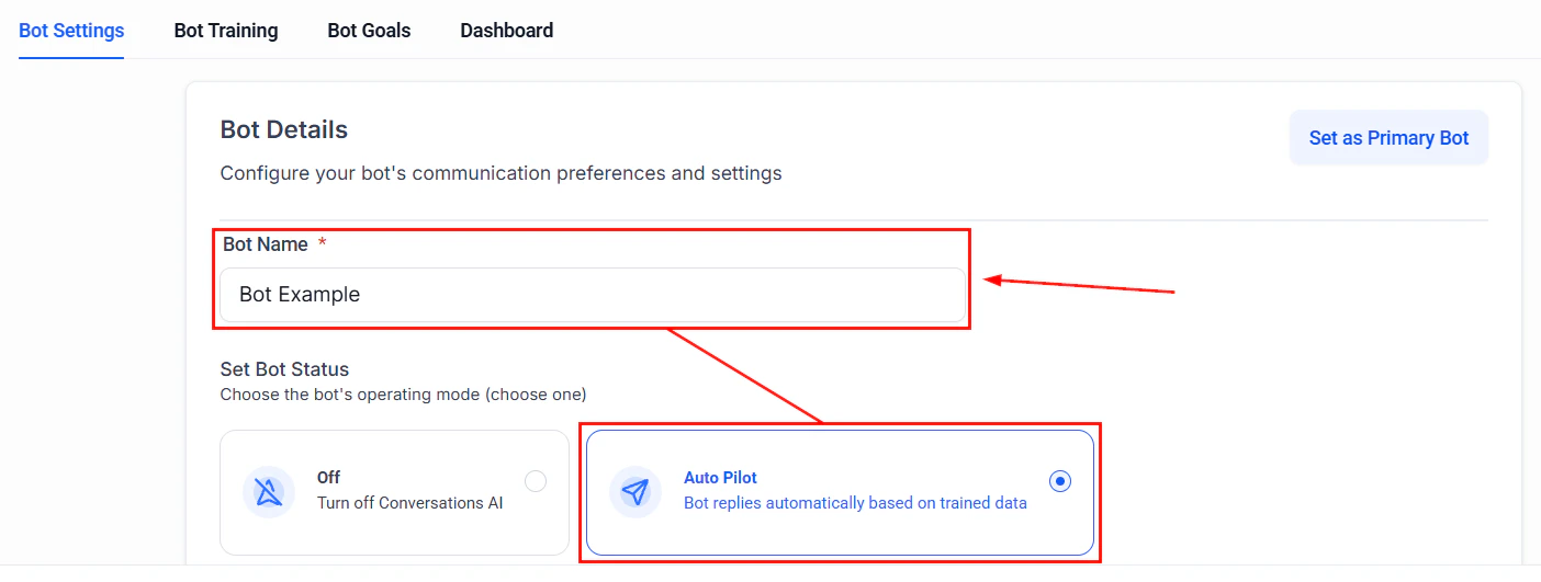 Flow builder canvas showing connected conversation nodes and branching logic