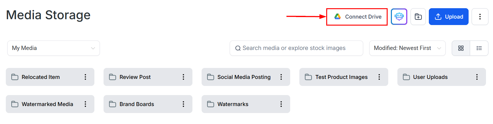 Connect Google Drive