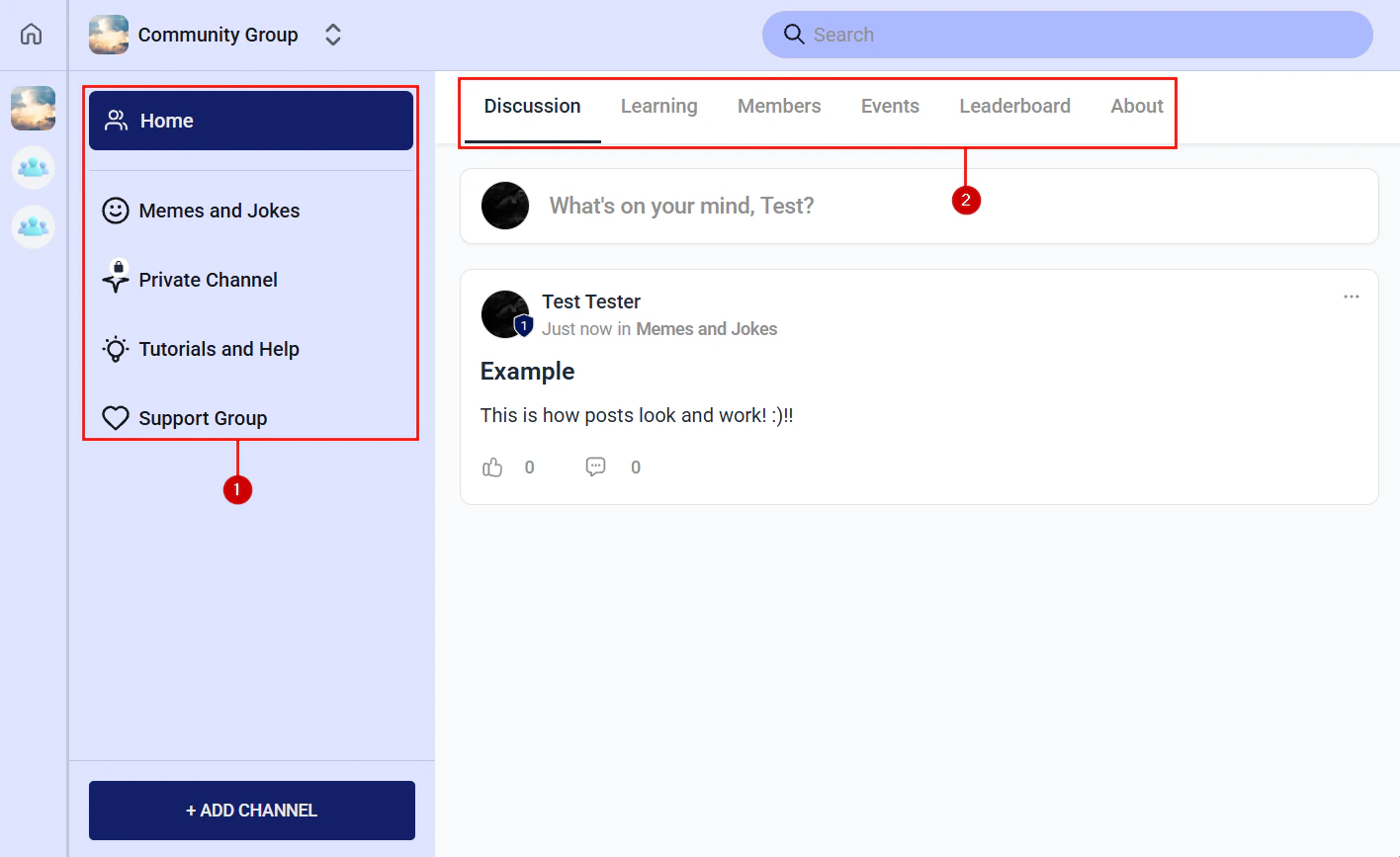 Learning tab courses