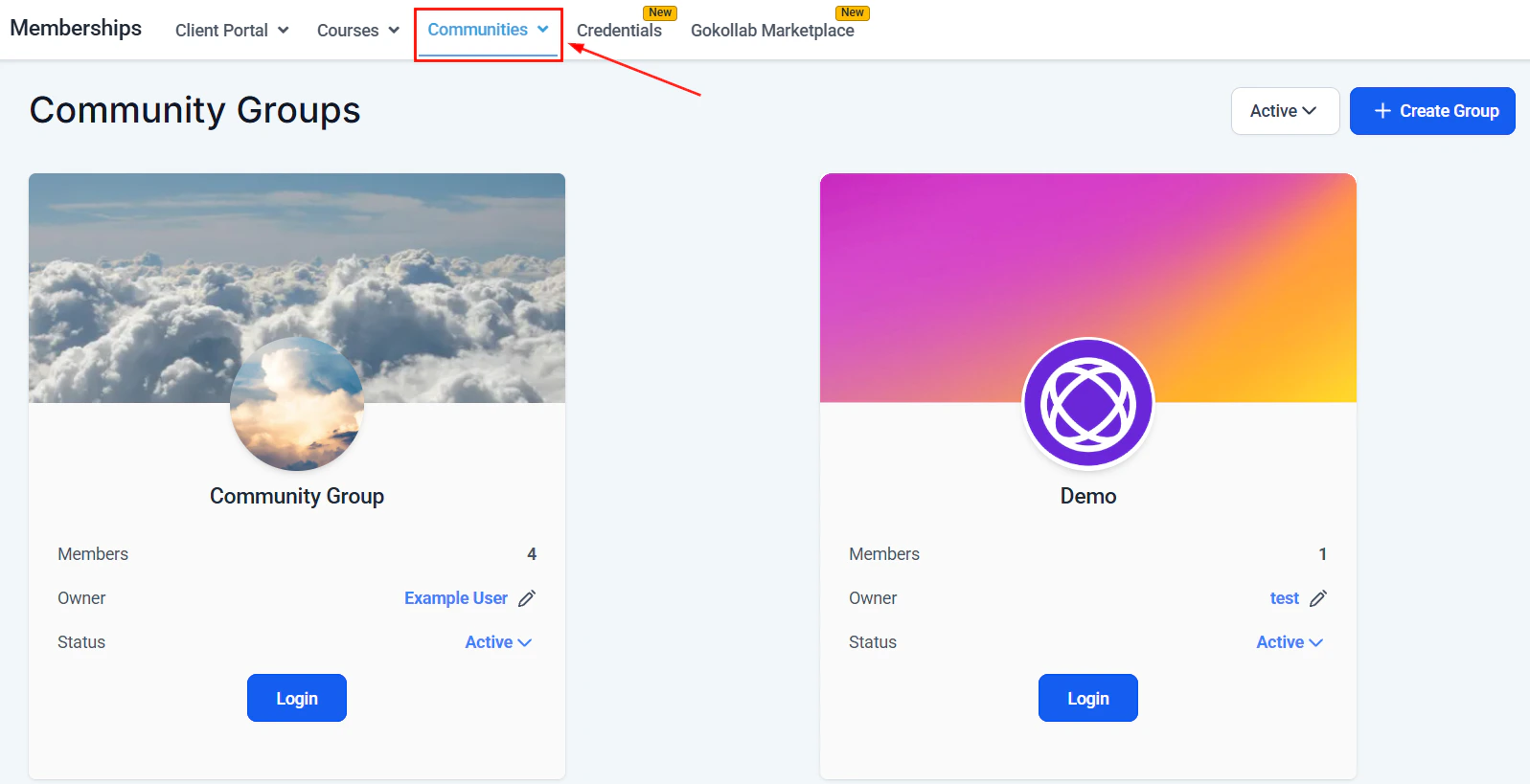 Communities overview