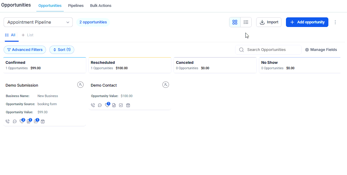 Adding guests to a calendar appointment