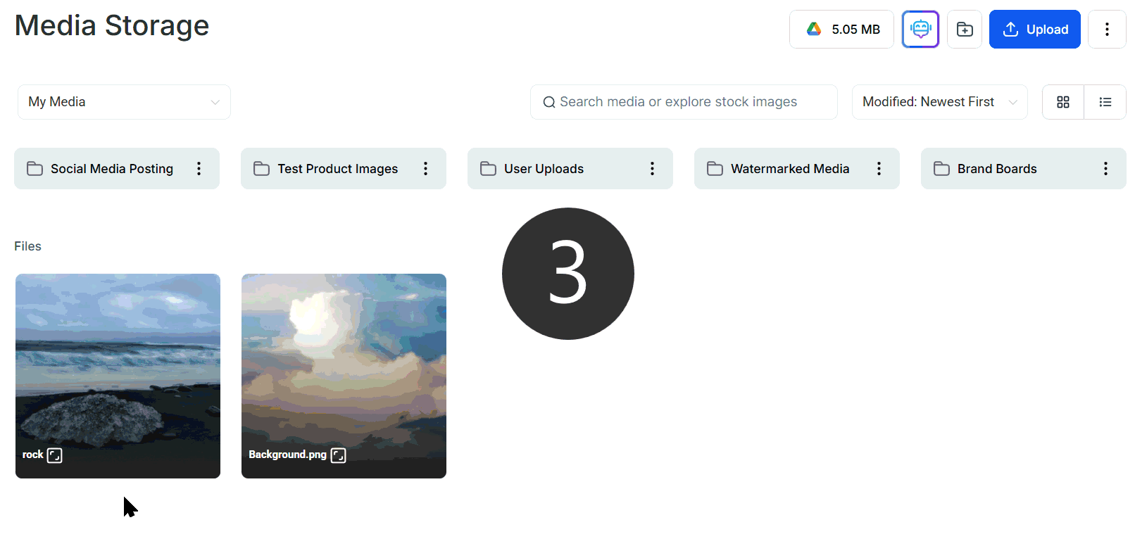 Download a file from Media Storage