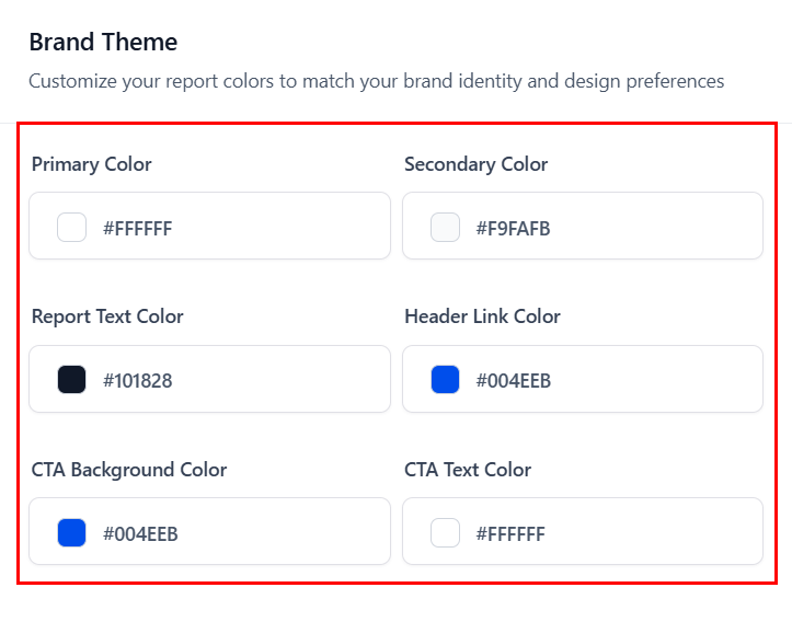 PDF color customization