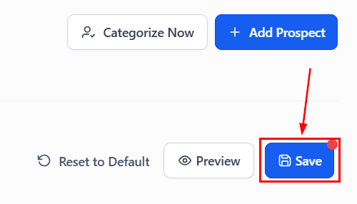 Save PDF settings