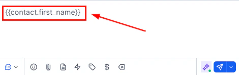 Custom values in workflow