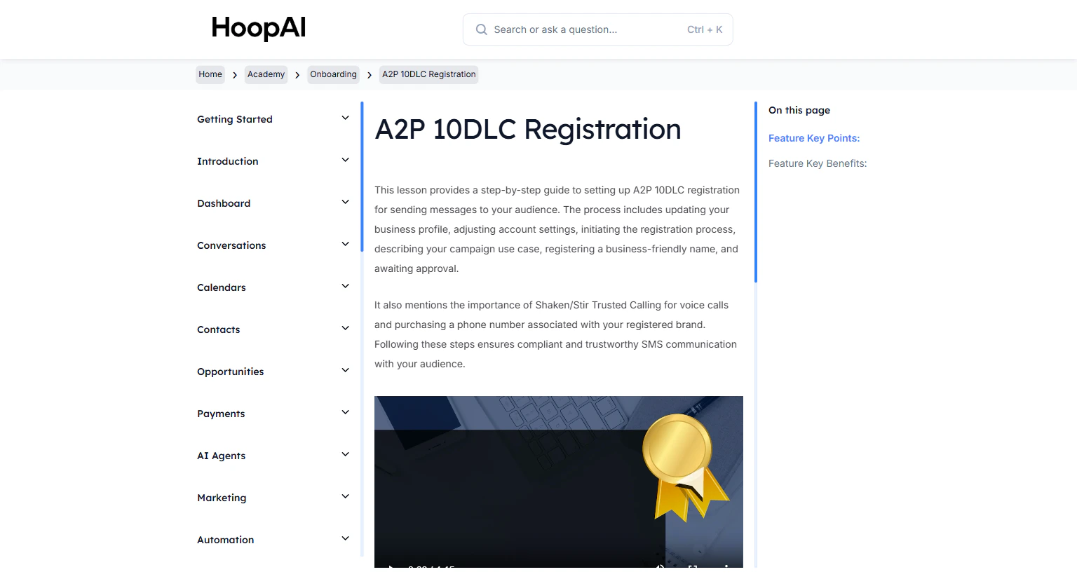 A2P 10DLC registration article