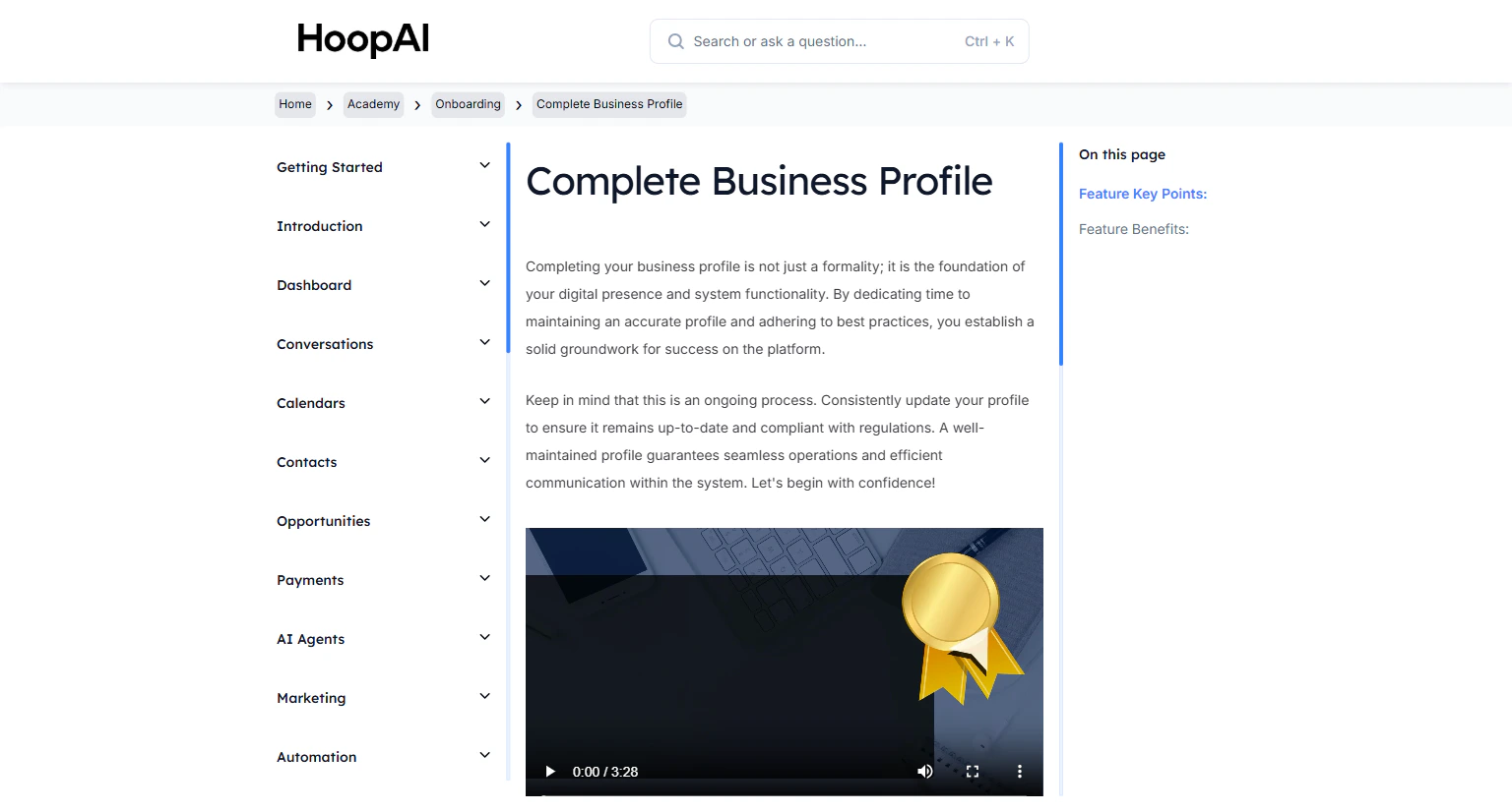 Google Calendar connection