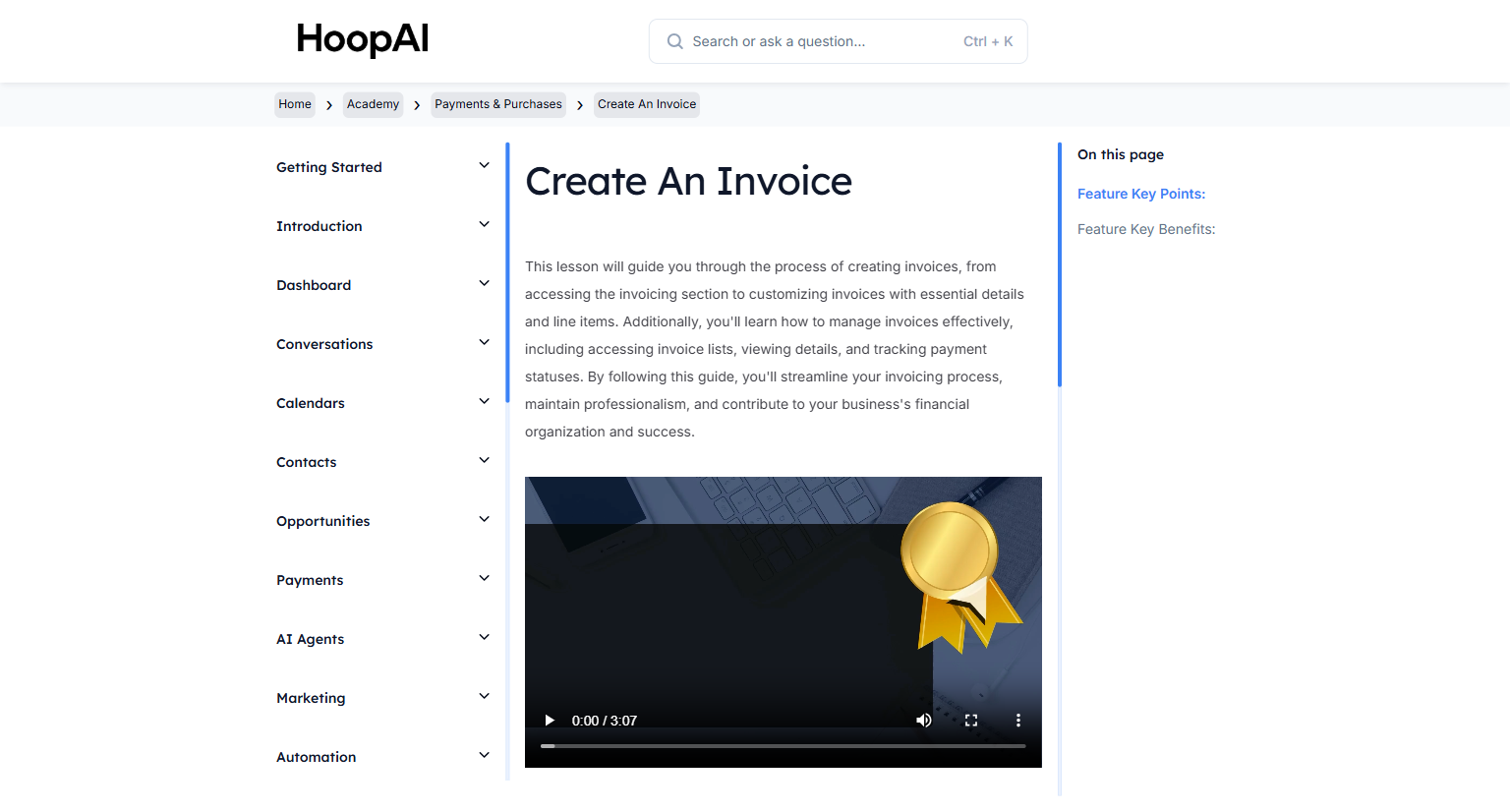 Create payment links article