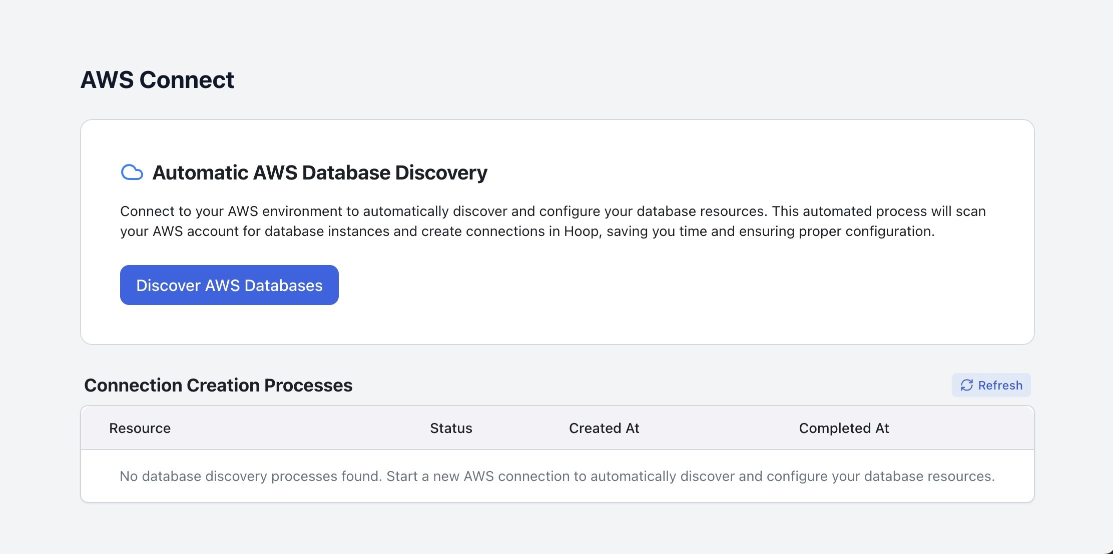 AWS Connect Interface