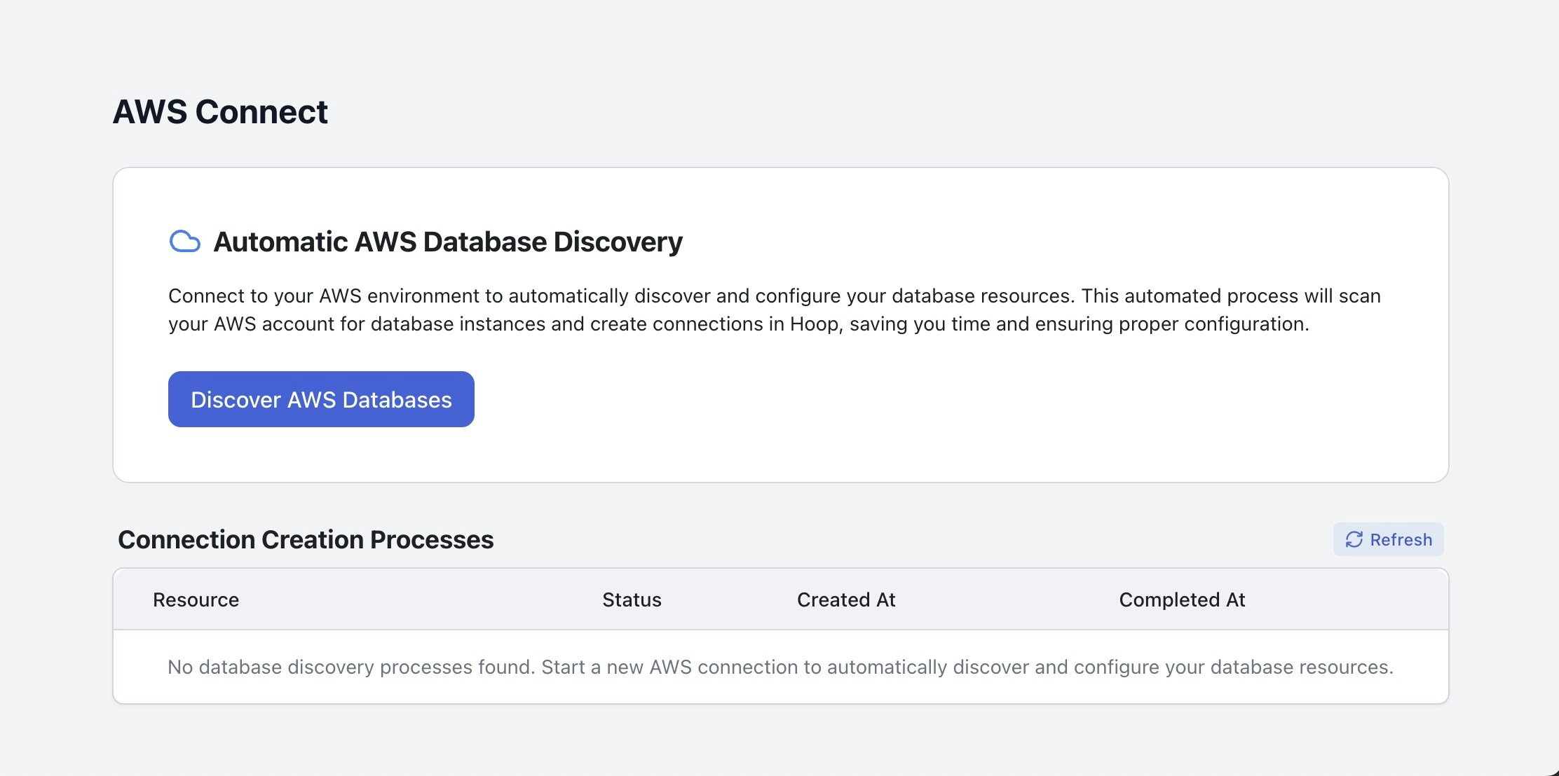 AWS Connect Interface