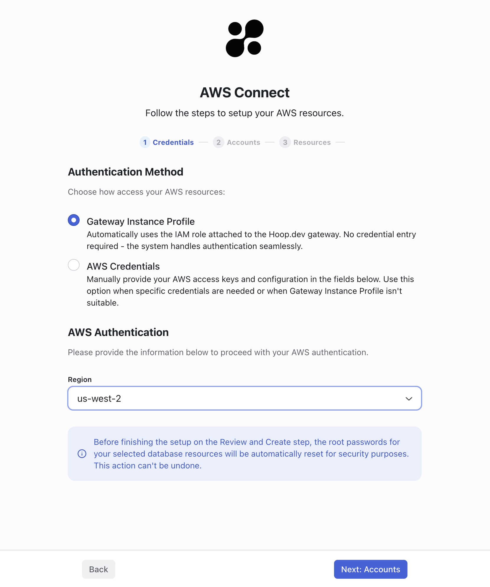 AWS Region Configuration