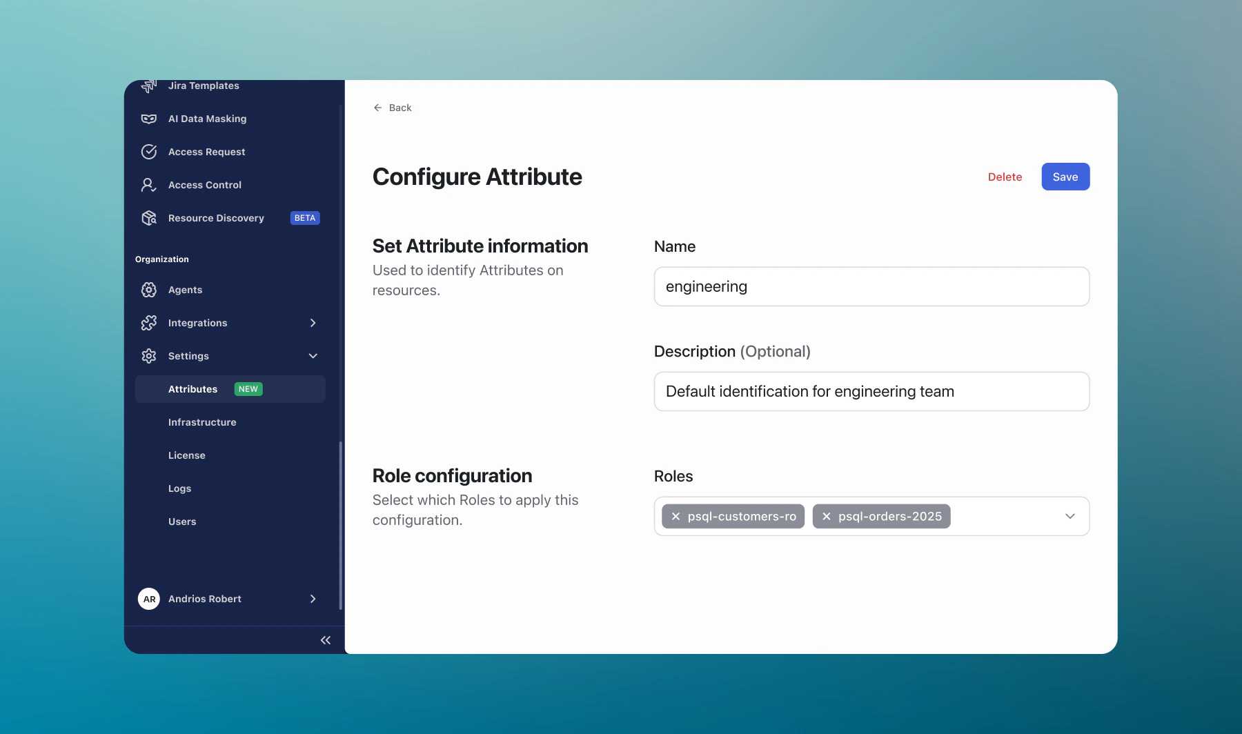 Attribute-Based Access Control