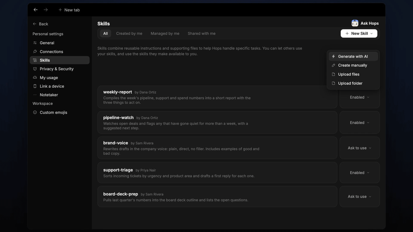 localization-review skill, Hops reviewed the German and French launch pages against the glossary