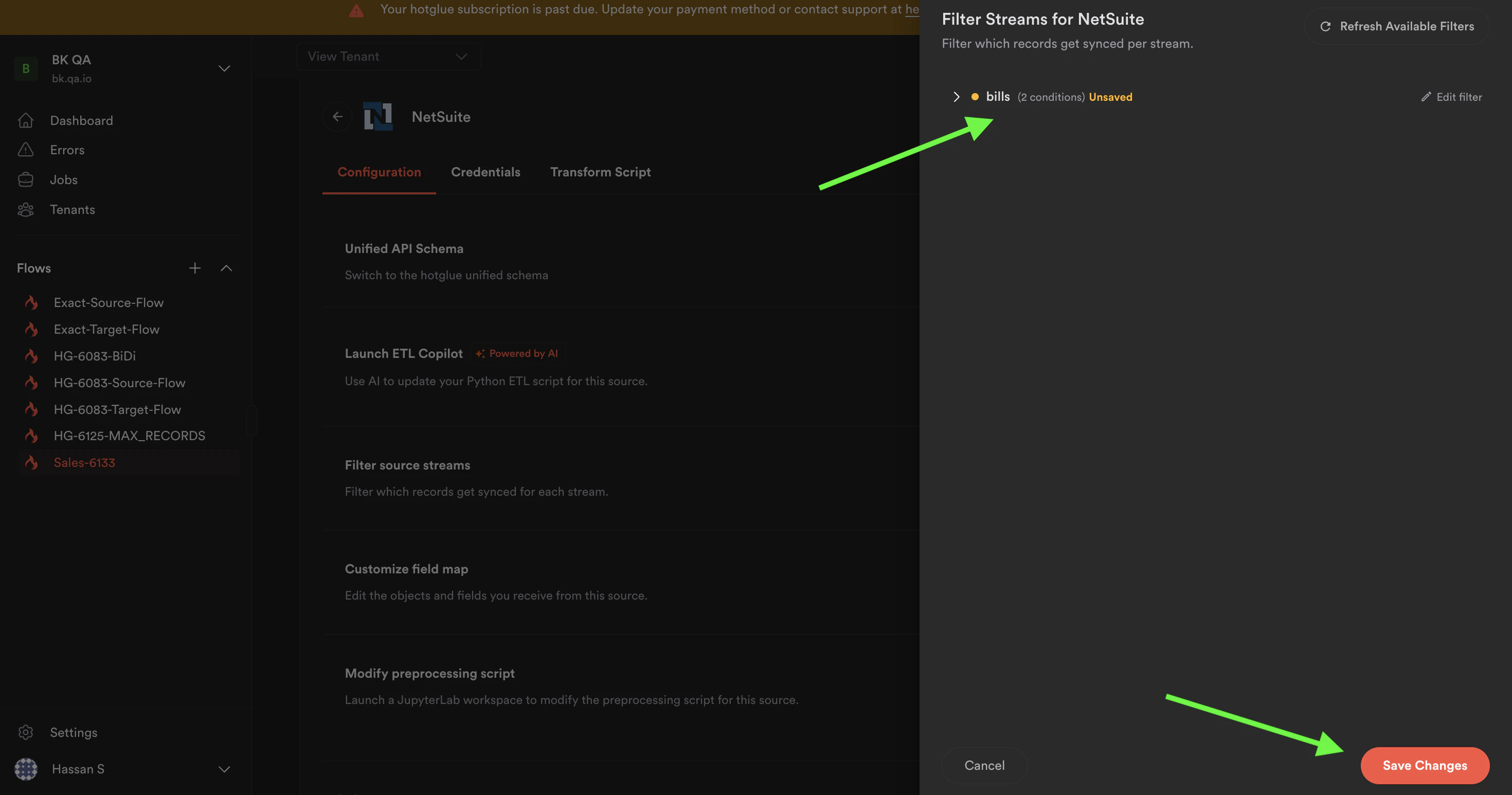 Filter panel save changes.png