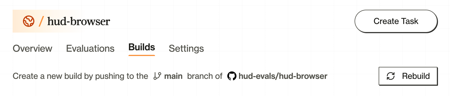 Rebuild button in Builds tab