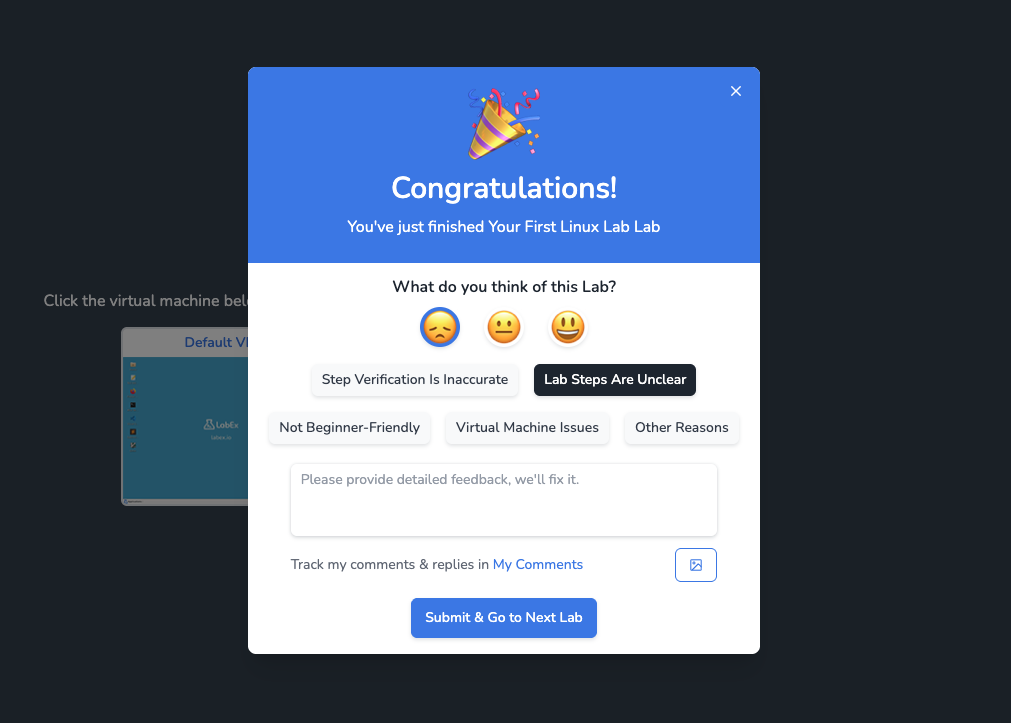 Feedback Button