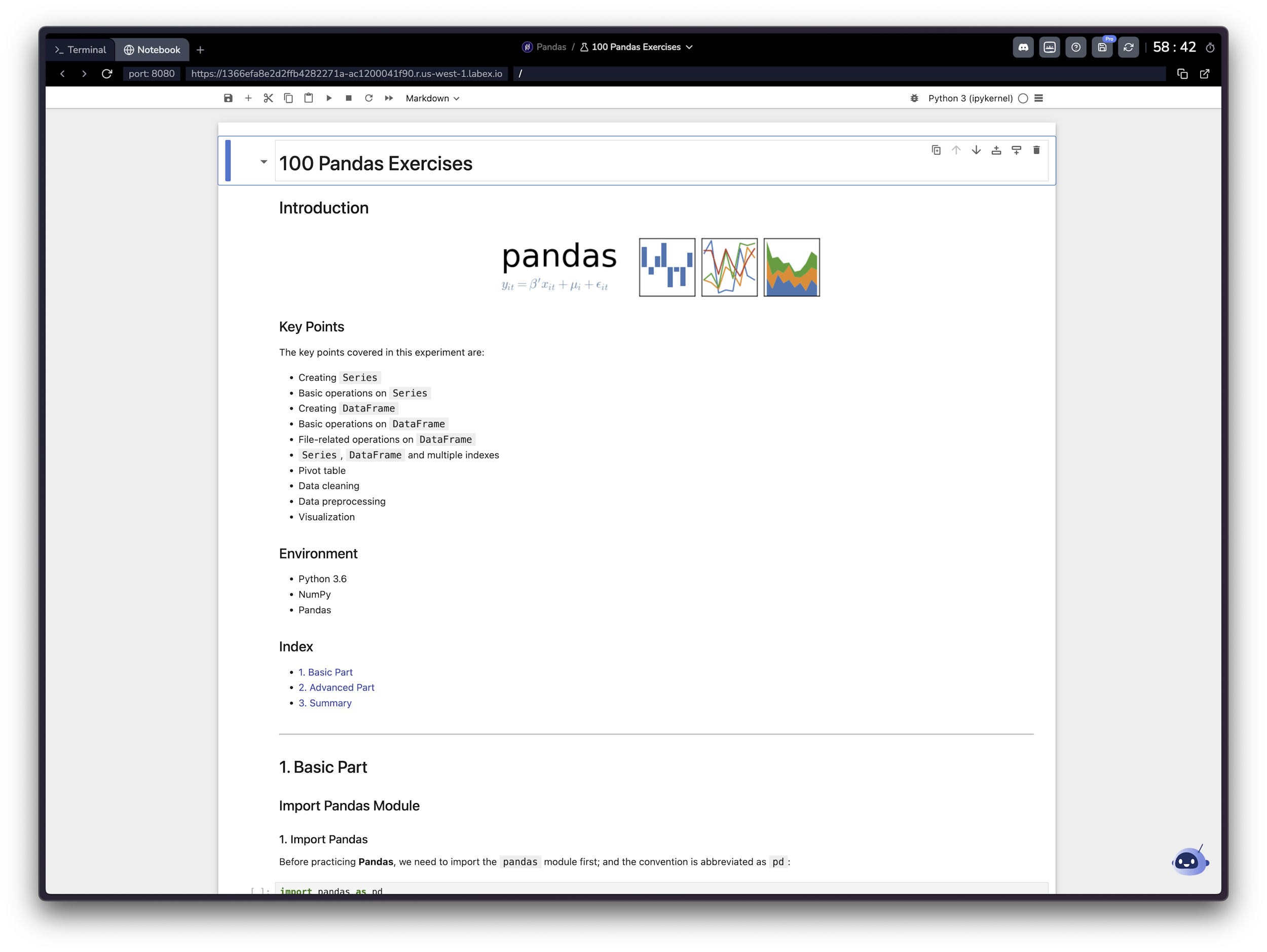 LabEx VM Jupyter Interface LabEx Support labex-vm-jupyter-interface-labex-support