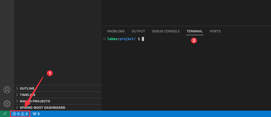 LabEx VM WebIDE Interface - LabEx Support
