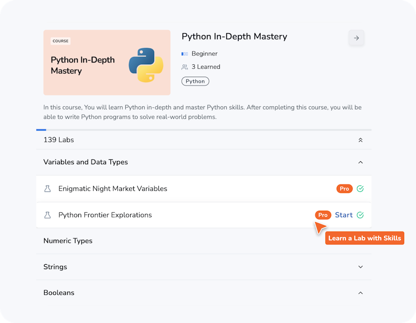 LabEx Quick Start - LabEx Support