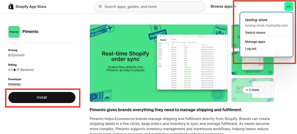 Shopify App Store
