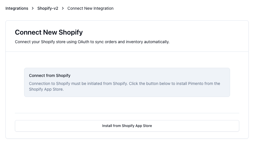 Shopify brand click connect