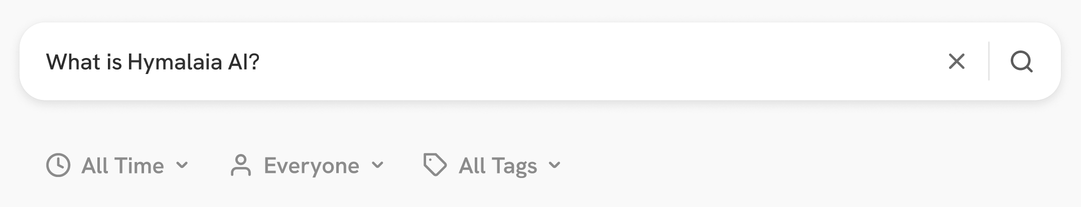 Top Search Filters