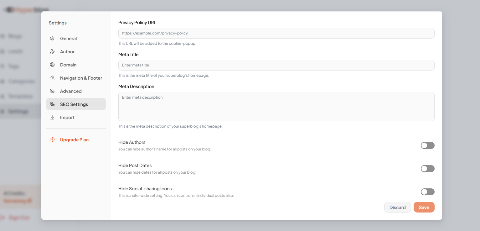 Seo Settings Advanced Control Pn