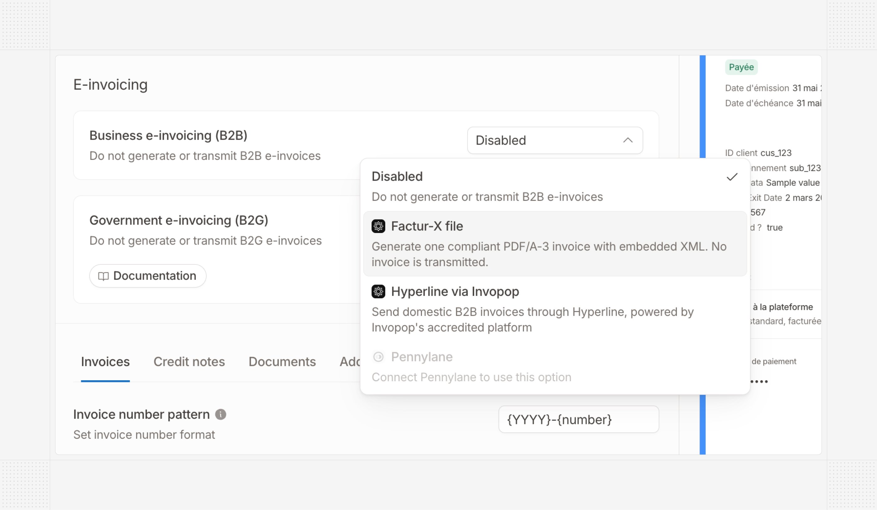 French e-invoicing
