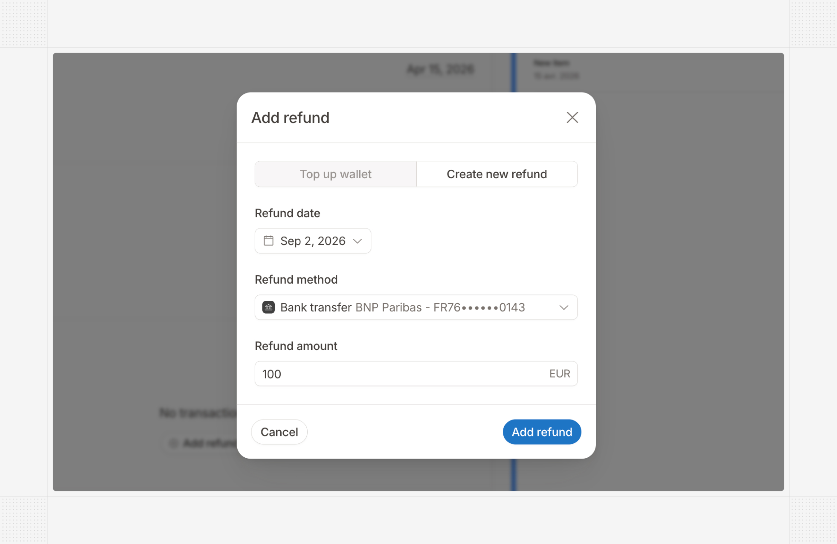 Payment allocations