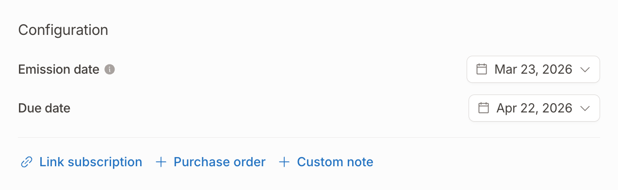 Manage invoices - Hyperline
