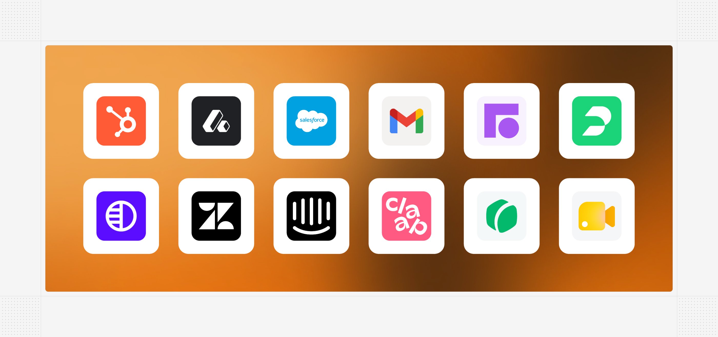 12 integrations for Customer Intelligence