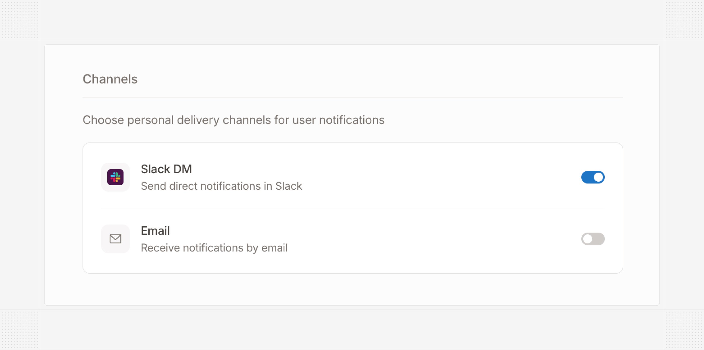 Quote approvals with Slack and delegations
