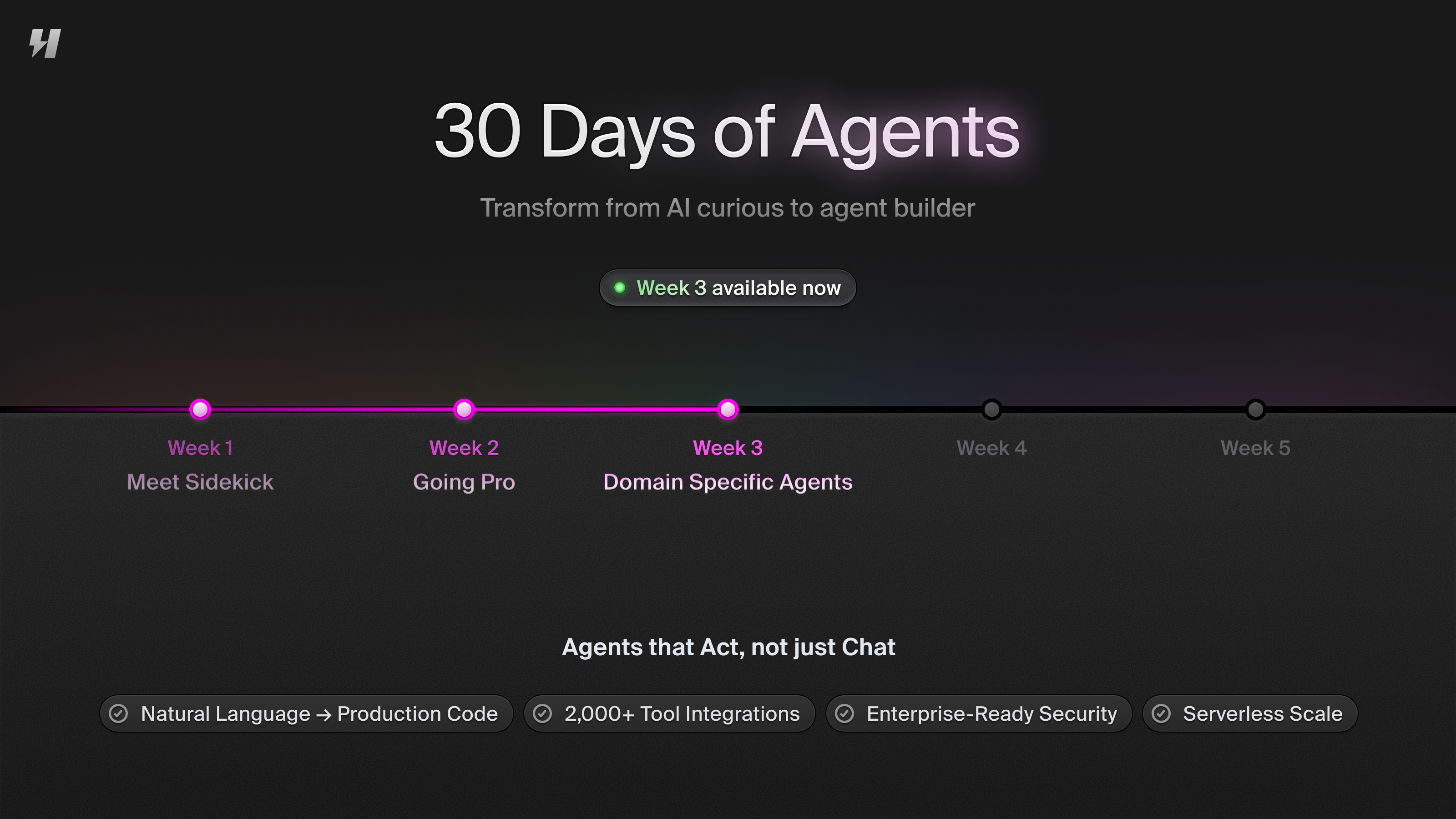 Agents Bootcamp: domain specific agents - Week 3