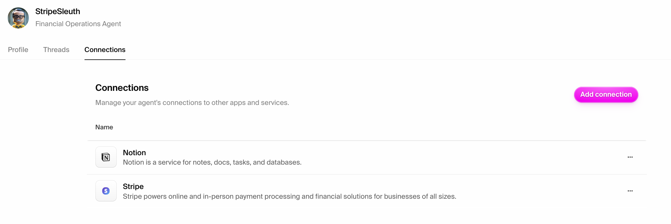 Hypermode Connections