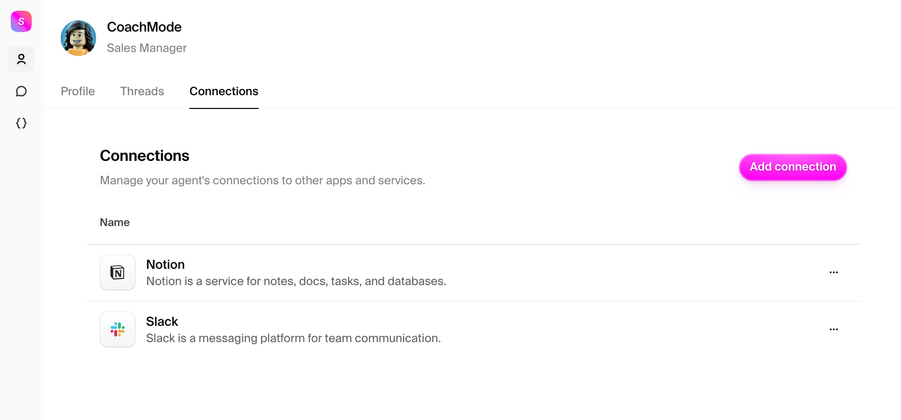 Hypermode Connections