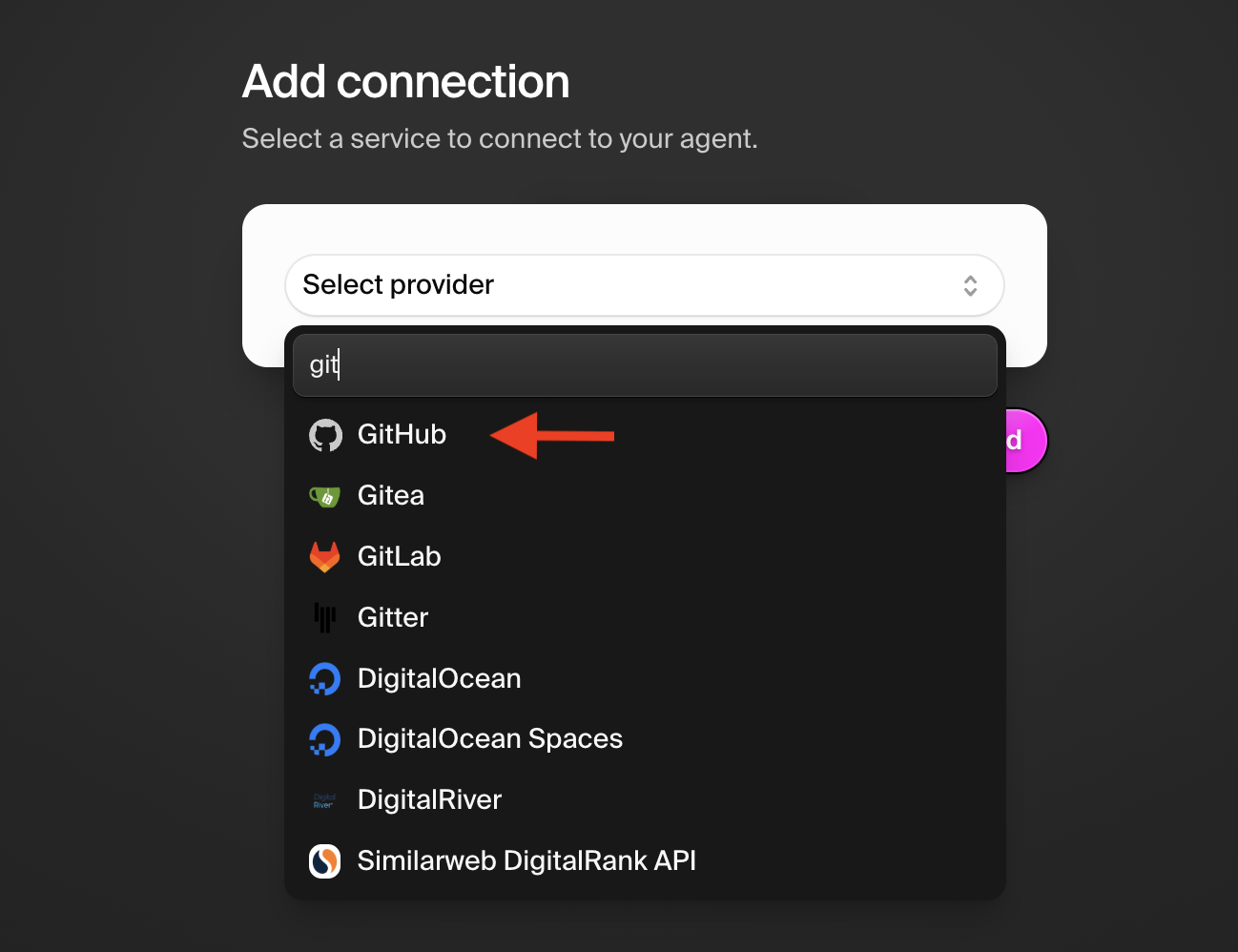 Enable connections and start working with your agent