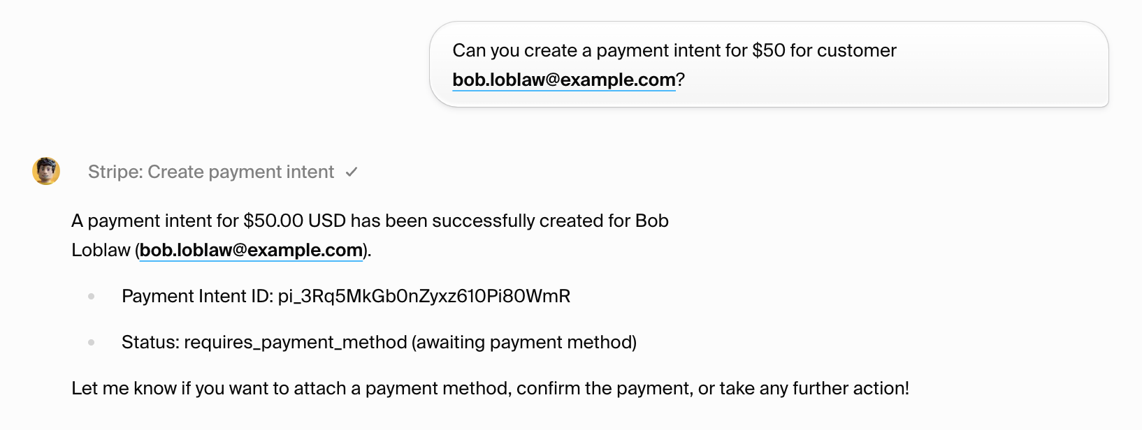 Process payment