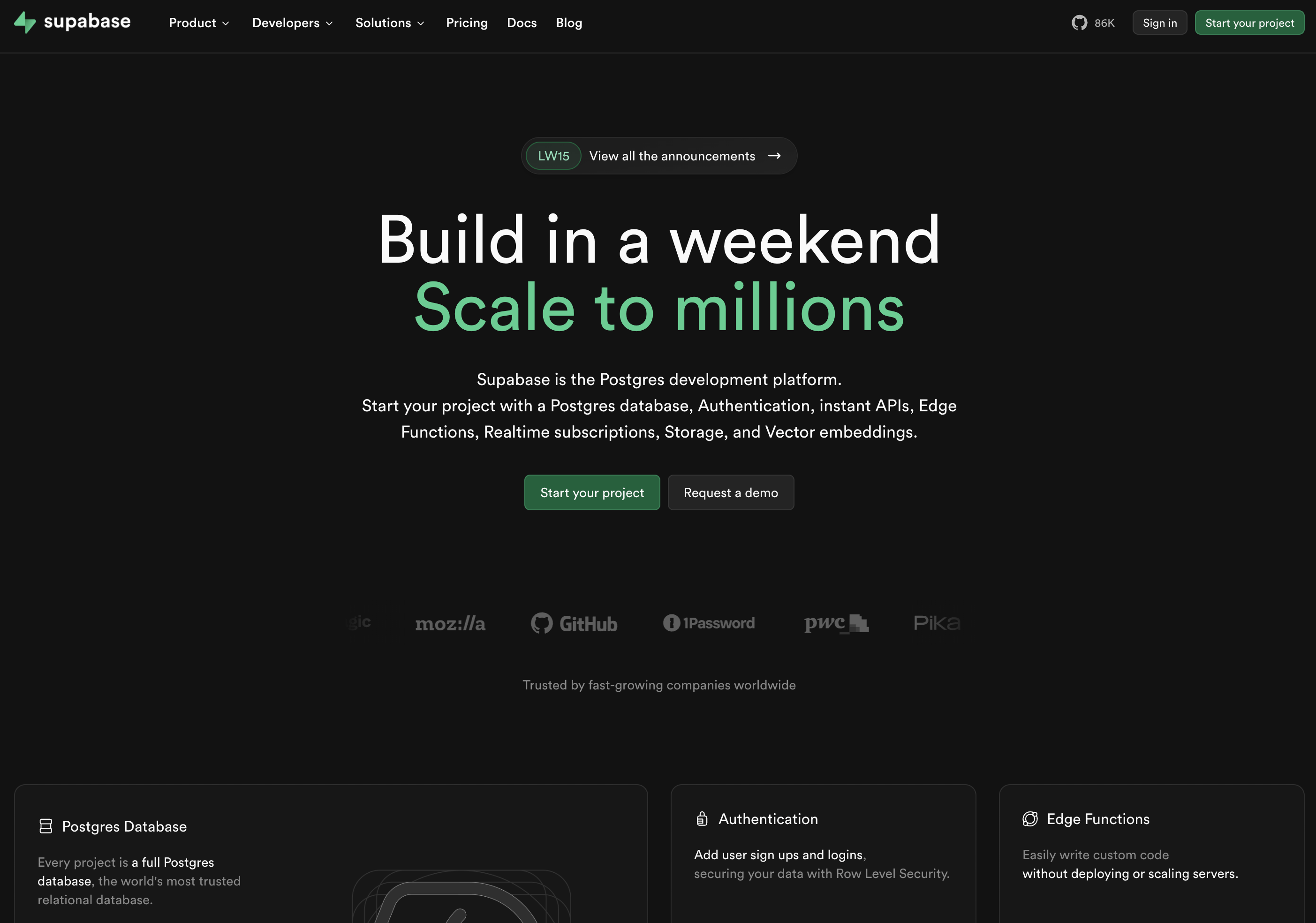 Supabase signup