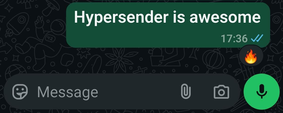 React to Message