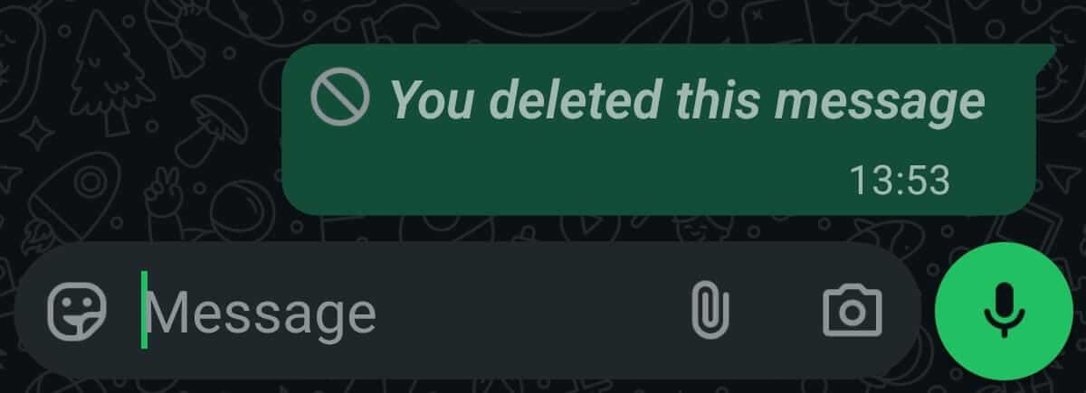 Delete Message
