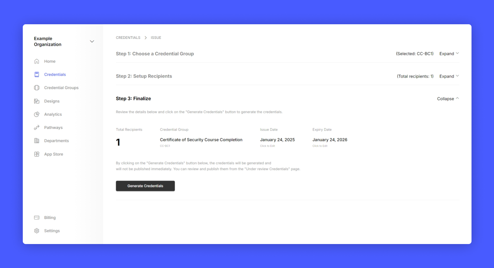 Screenshot of a deployment confirmation message that says All checks have passed.