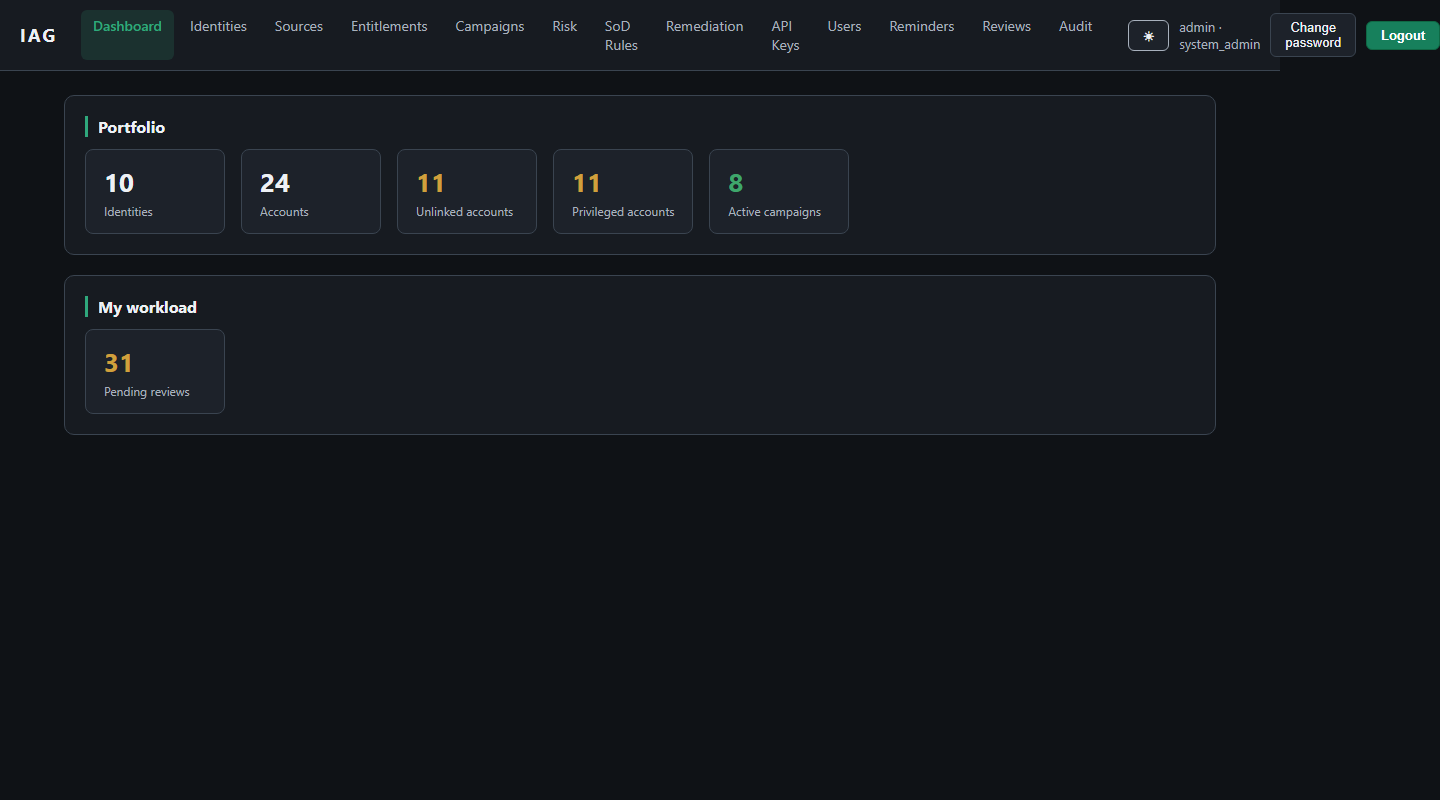 Dark theme