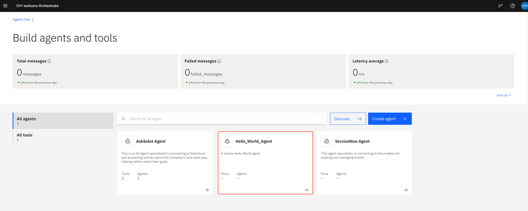 Getting started with the ADK - IBM watsonx Orchestrate ADK